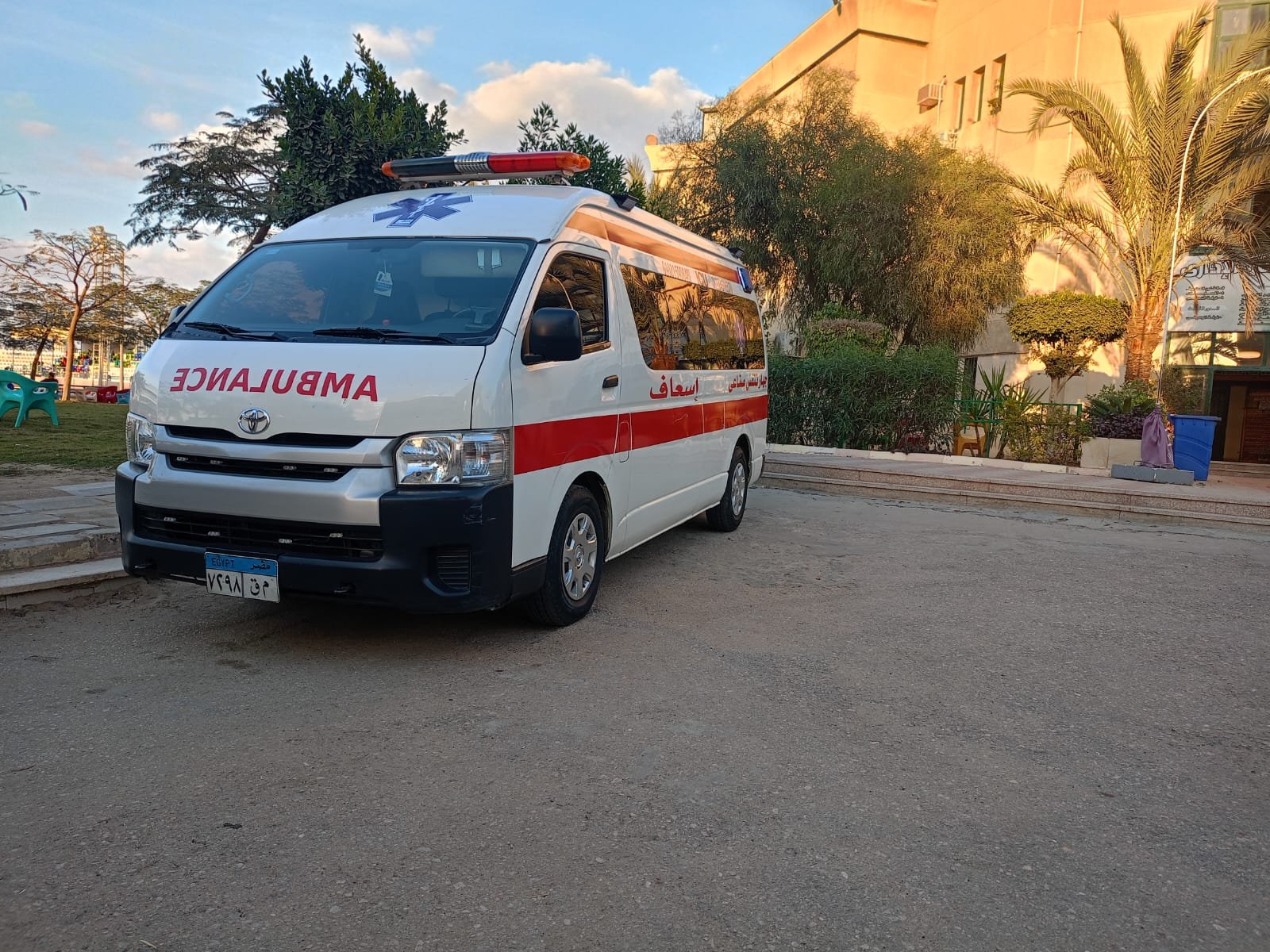 نقل مريض بالاسعاف من السامرية