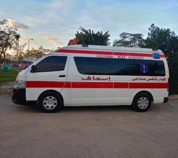 سيارة إسعاف خاصة للمسنين من السامرية.